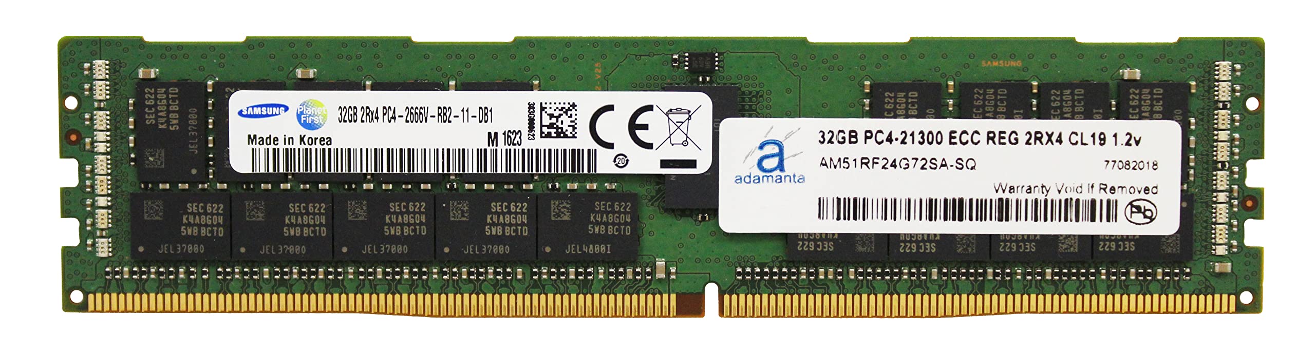 Factory Original 32GB (1x32GB) Compatible for ASUS, ASRock
